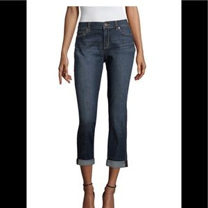 Liz Claiborne Boyfriend Cropped Jeans